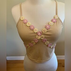 Romwe cropped camisole